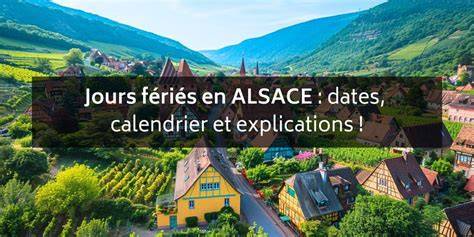 illustration carte Alsace Moselle jours fériés