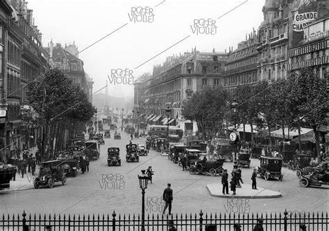 analyse visuelle du Paris 1920 (reconstitution historique)
