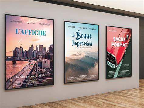 affiche promotional picture exemple