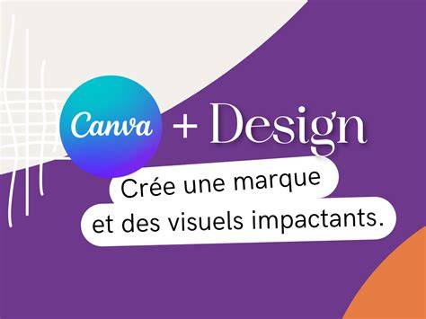 Marque-place design Canva (exemples visuels et thème)