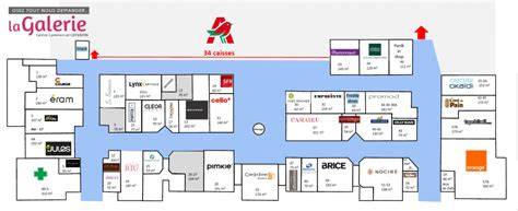 plan magasin EDJI centre commercial