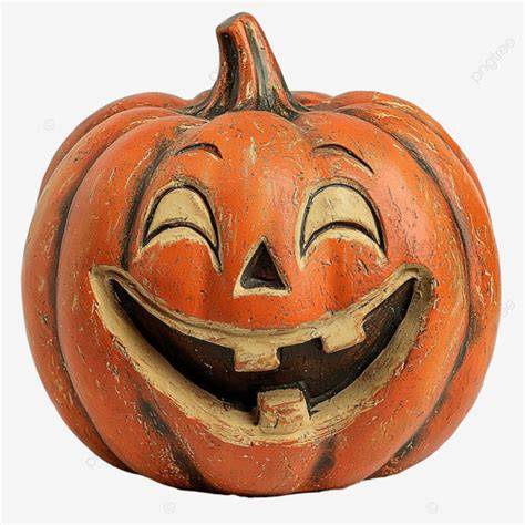 Citrouille souriante sculptée pour Halloween