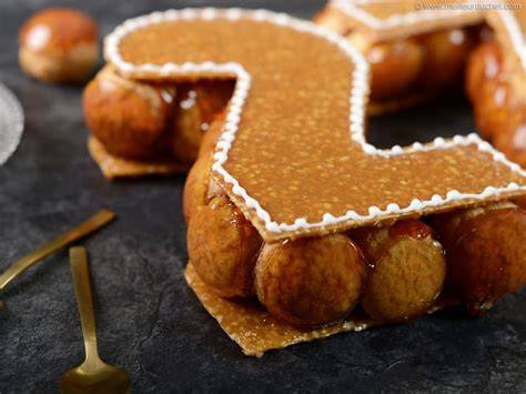 image croquembouche chiffre nougatine
