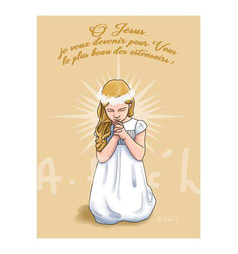 Enfant en tenue de communion en Auvergne