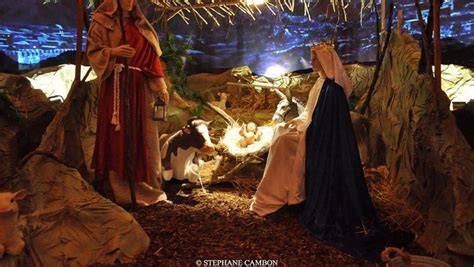Crèche grandeur nature chapelle pénitents