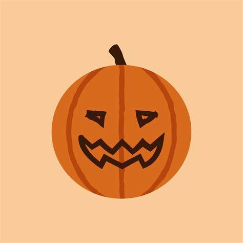 Robe orange avec visage Jack-o’-lantern