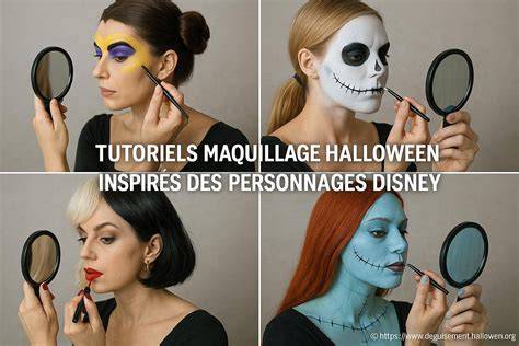 maquillage halloween disney images inspiration