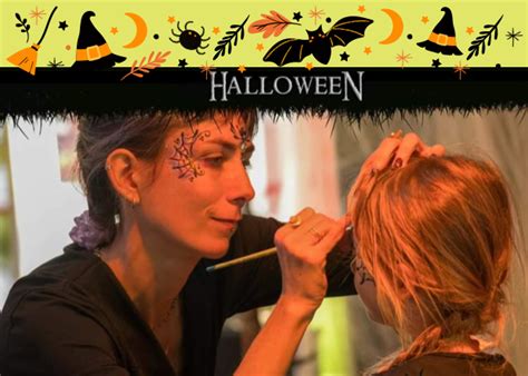 atelier maquillage halloween disney parcs