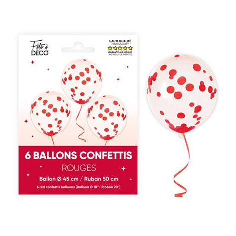 Décoration scène confettis ballons
