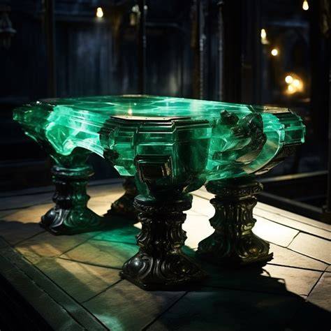 porte-prénom bougie table émeraude