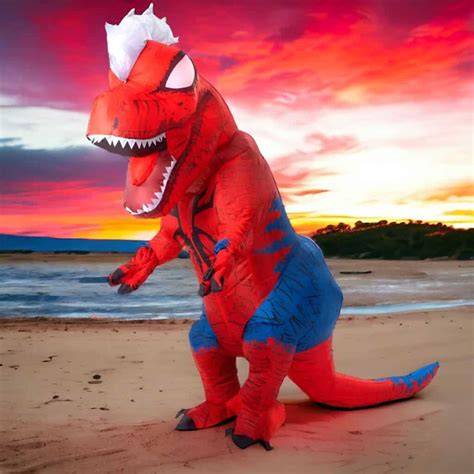 schéma découpe corps costume dinosaure