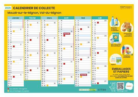 calendrier collecte déchets Hulluch 2026