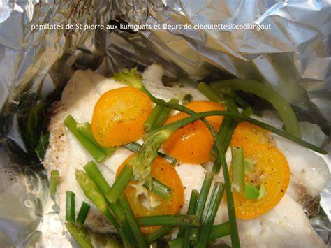 Saint-Pierre en papillote aux raisins