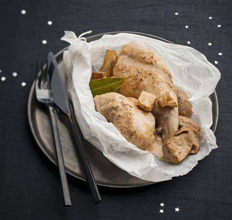 Foie gras en papillote aux épices