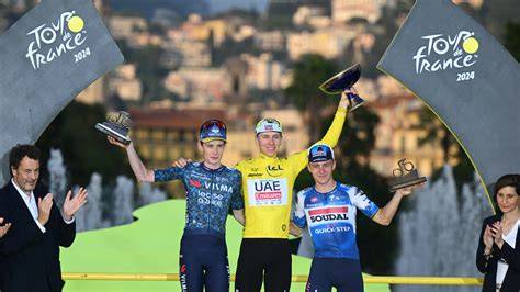 photo de célébration sur le TdF