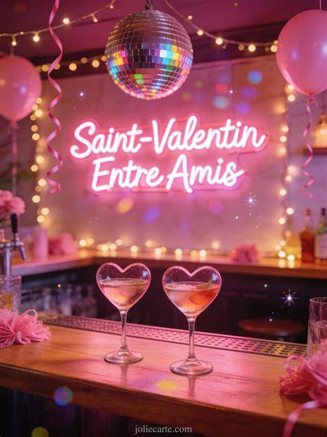 soirée anti-Saint-Valentin entre amis