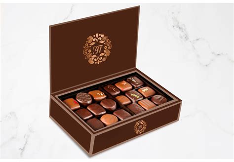 fleurs en chocolat coffret cadeau