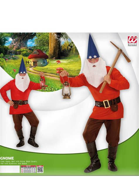 Accessoires costume nain chapeau barbe