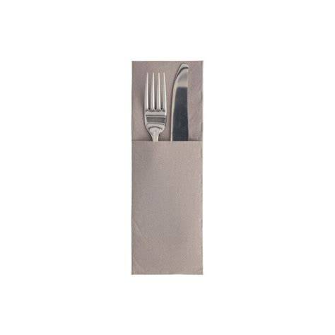 Serviette pochette porte-couverts assiette
