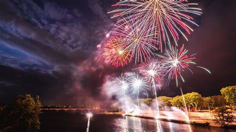 feux d'artifice Saint-Jean-Cap-Ferrat nuit festive