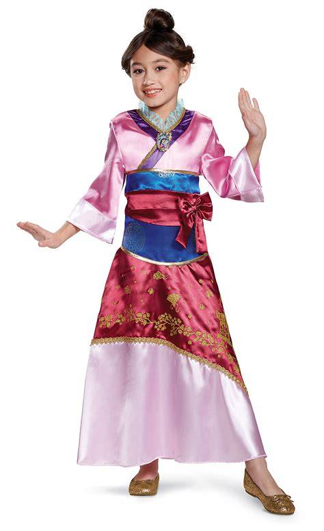Costume Mulan guerrière avec armure