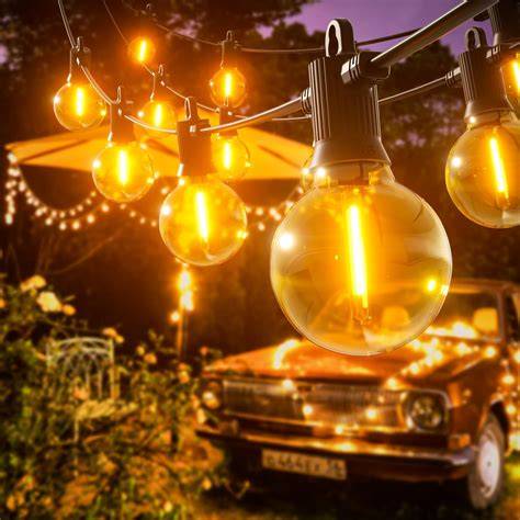 ampoules LED rétro guirlande