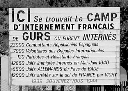 cérémonie mémorielle au camp de Gurs