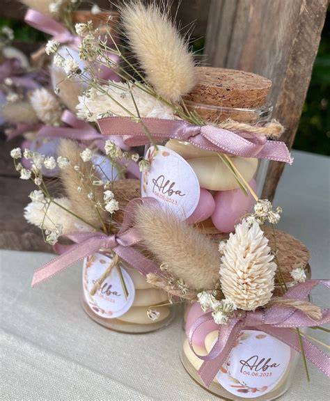 contenants dragées décoration table mariage