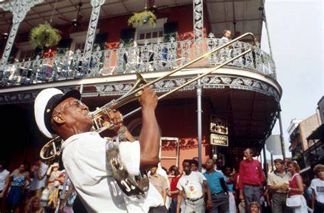 Fanfare jazz New Orleans carnaval