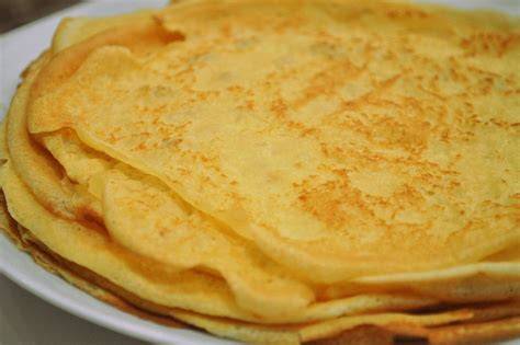 crêpes au beurre empilées Chandeleur