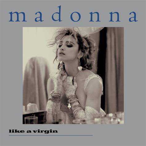 infographie: progression ventes et chartes Madonna Like a Virgin