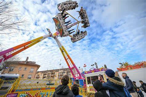 carte lieu Fête foraine Montaudran