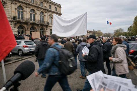 Rassemblement politique du 1er mai à Mâcon