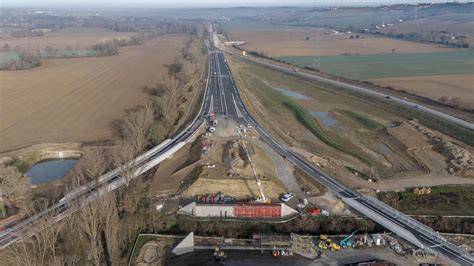 Chantier historique de l’autoroute A26 dans l’Aisne