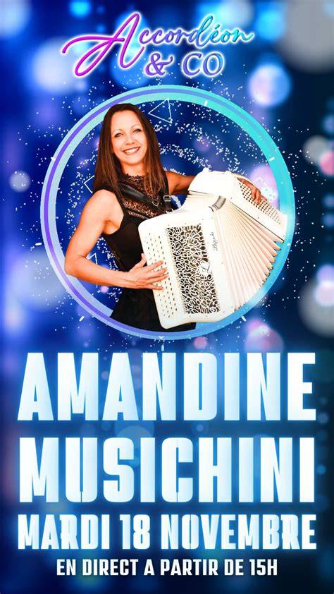 infographie parcours musical d Amandine Musichini
