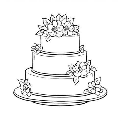 Schéma wedding cake trois étages