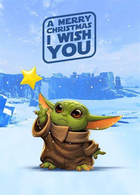 Carte de Noël Star Wars animée