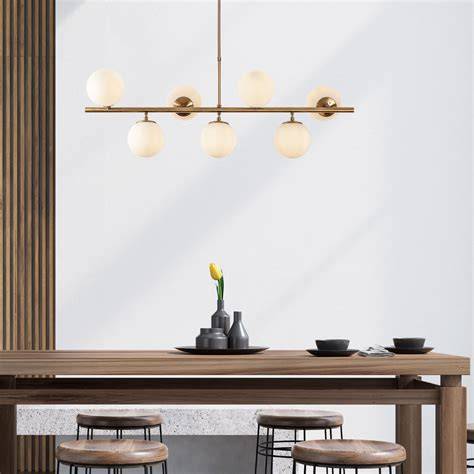 Suspension florale lumineuse au-dessus table