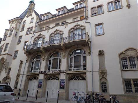 Façade Art nouveau Palais des Fêtes Strasbourg