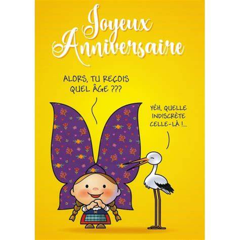 Carte anniversaire Lovely Elsa Alsace