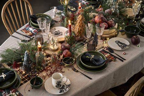 table de réveillon végétarien festif