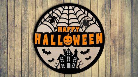 Projet LightBurn décoration Halloween