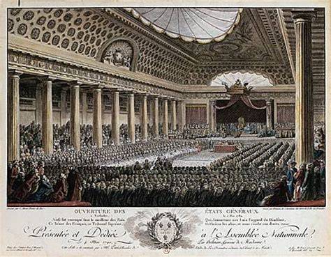 Ouverture des États généraux Versailles 1789