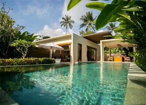 Bali villa piscine privée couple