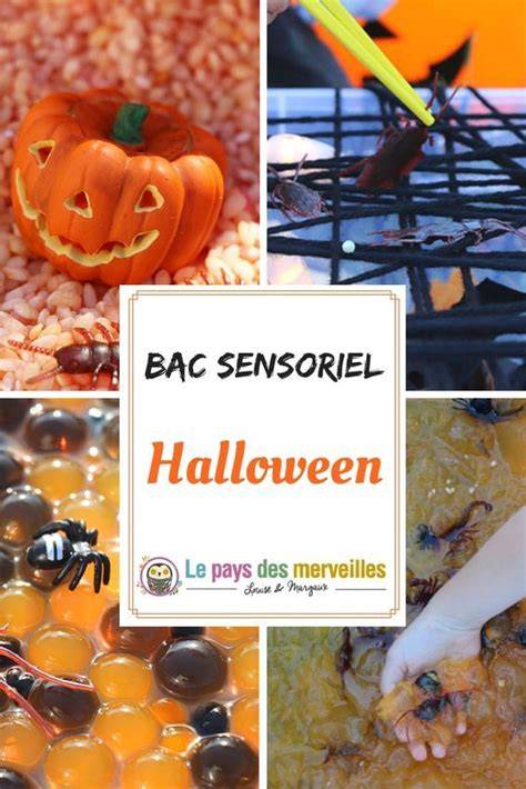 boîtes sensorielles objets Halloween adolescents