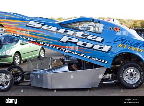 Santa Pod Raceway piste de dragster
