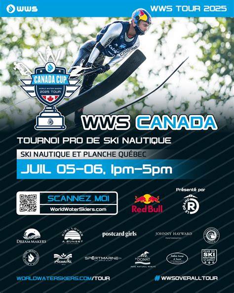 infographie plan des Mondiaux de ski nautique