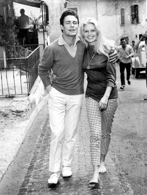 Brigitte Bardot et Jacques Charrier à Saint-Tropez