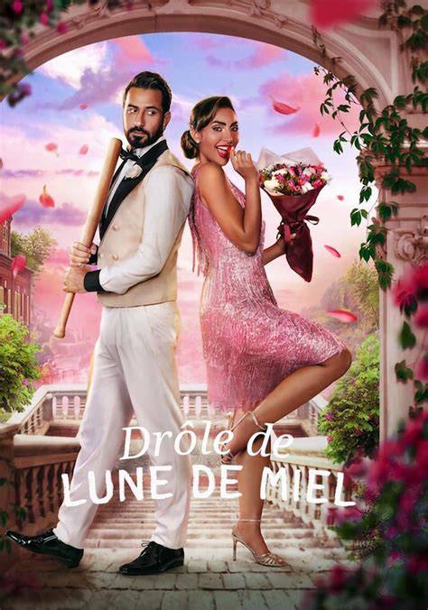 Valise de lune de miel décorée
