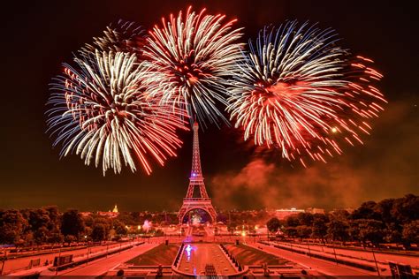 Feu d’artifice au parc de la mairie